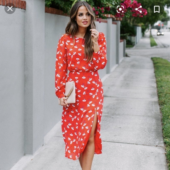 Collective Concepts Dresses & Skirts - NEW VICI Floral Midi Dress